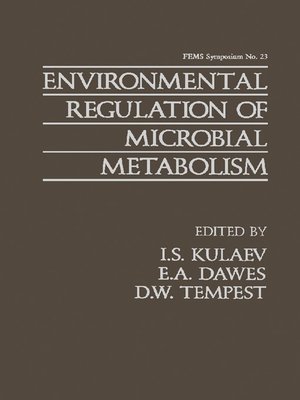 cover image of Environmental Regulation of Microbial Metabolism